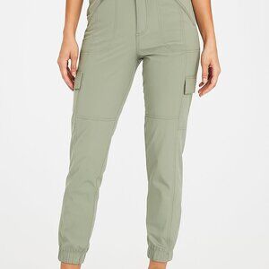 Tangerine Joggers Size Large Moss Green EUC